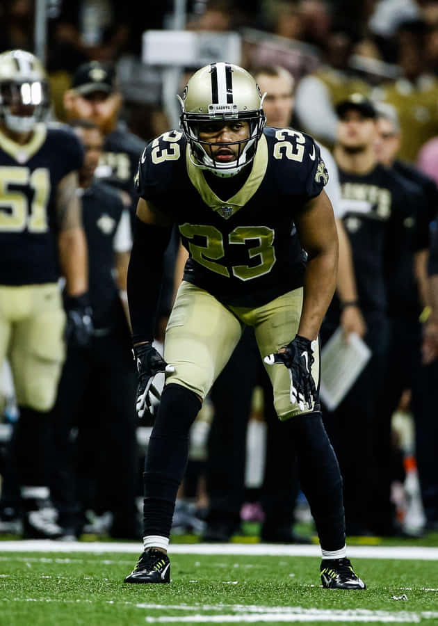 No. 23 Marshon Lattimore American Football Player Wallpaper