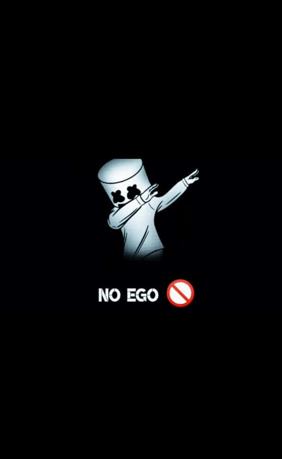 No Ego Marshmallow Dabbing Wallpaper
