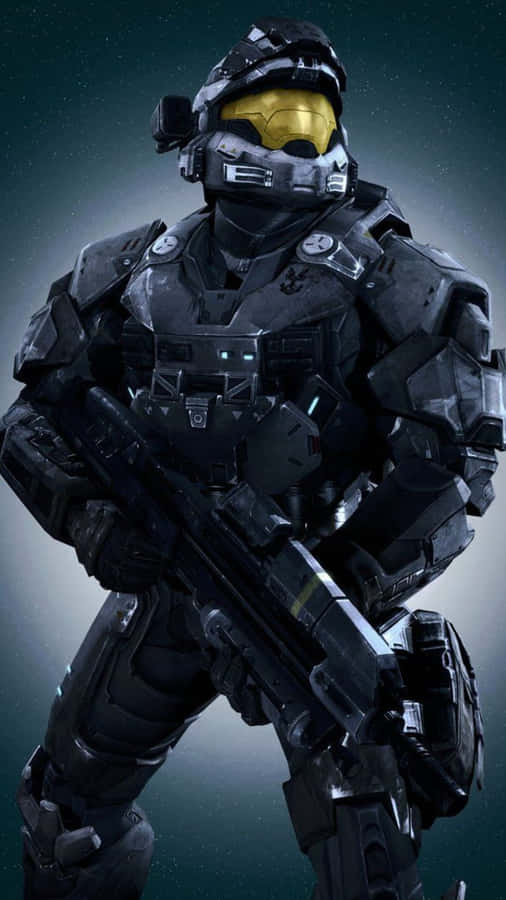 Noble Six: A Legendary Spartan Warrior Wallpaper