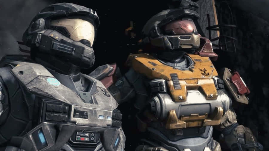 Noble Team's Jorge-052 In Full Armor Wallpaper