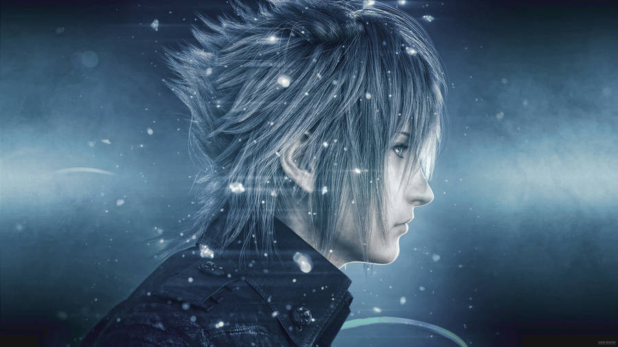 Noctis And His Friends Explore The World Of Final Fantasy Xv Wallpaper