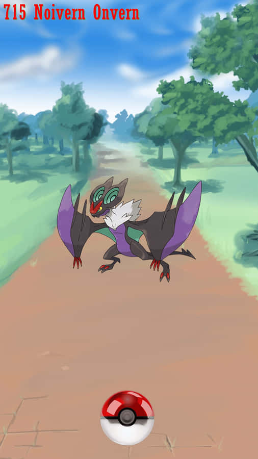 Noivern Pokemon Encounter Wallpaper