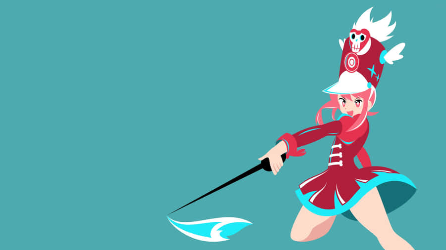 Nonon Jakuzure In Her Musical Regalia Wallpaper