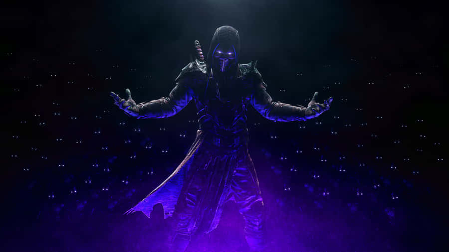 Noob Saibot In Action In Mortal Kombat Wallpaper