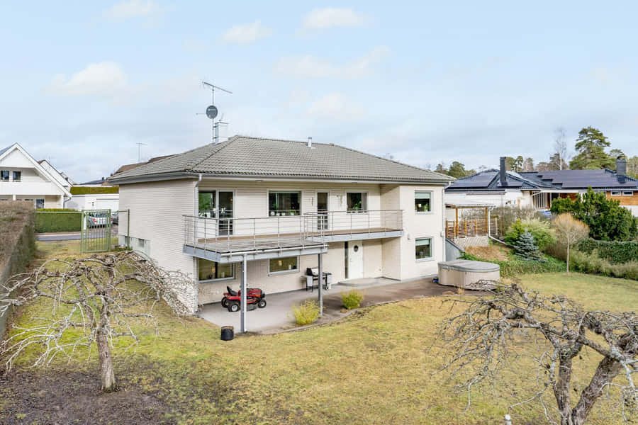 Norrkoping Suburban Residence Sweden Wallpaper