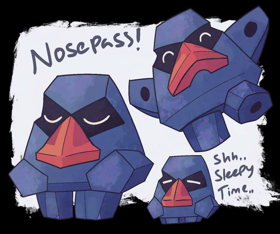 Nosepass Different Emotions Wallpaper