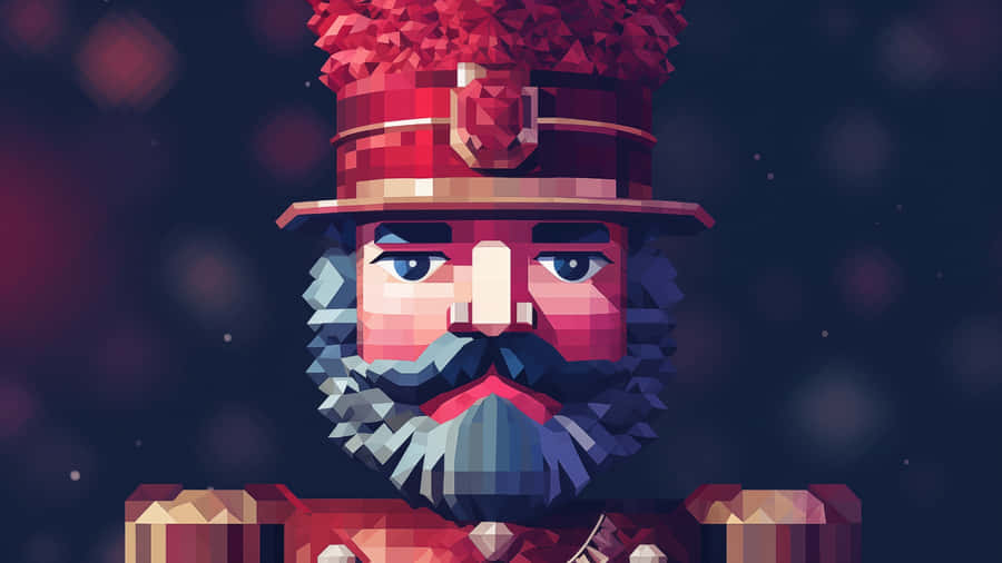Nutcracker Soldier Close Up Wallpaper