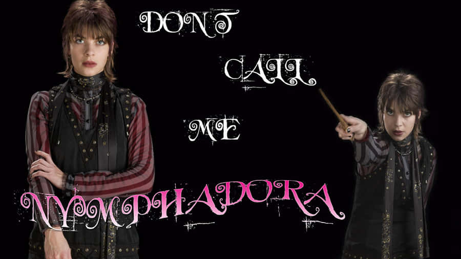 Nymphadora Tonks Wand Ready Wallpaper