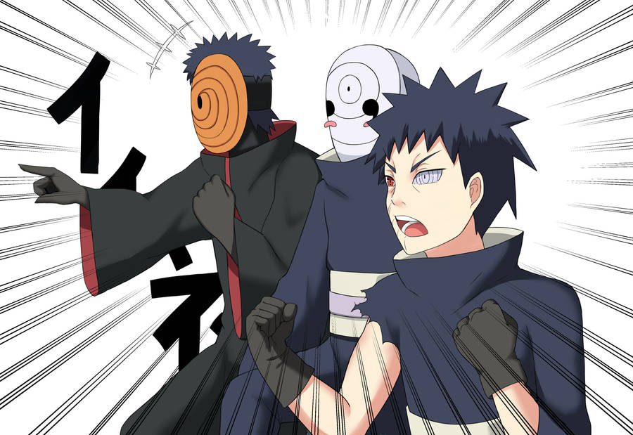 Obito Uchiha And Tobi Wallpaper
