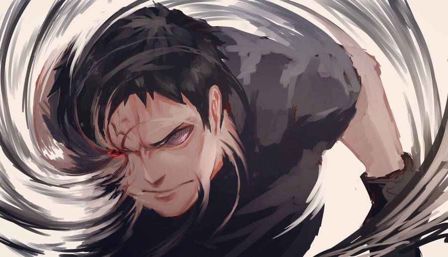 Obito Uchiha Digital Art Wallpaper