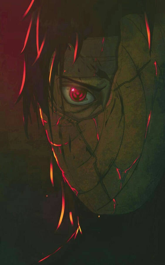 Obito Uchiha In His Shinobi Mask Wallpaper