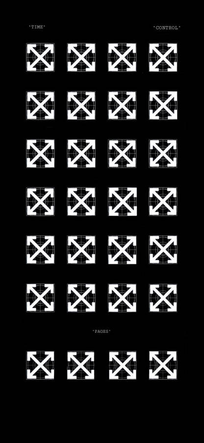 Off White Logo White Arrows Wallpaper