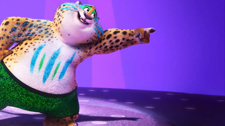 Officer Clawhauser Dancing Wallpaper