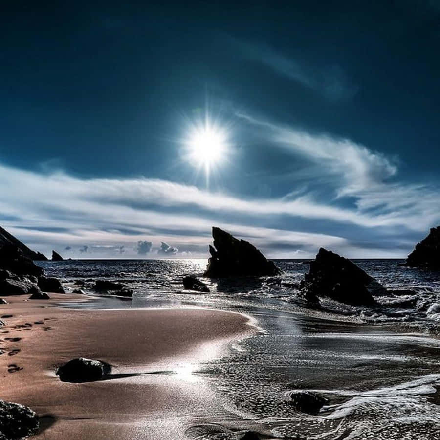 Oh Black Sea, How Vast And Mysterious You Are. Wallpaper