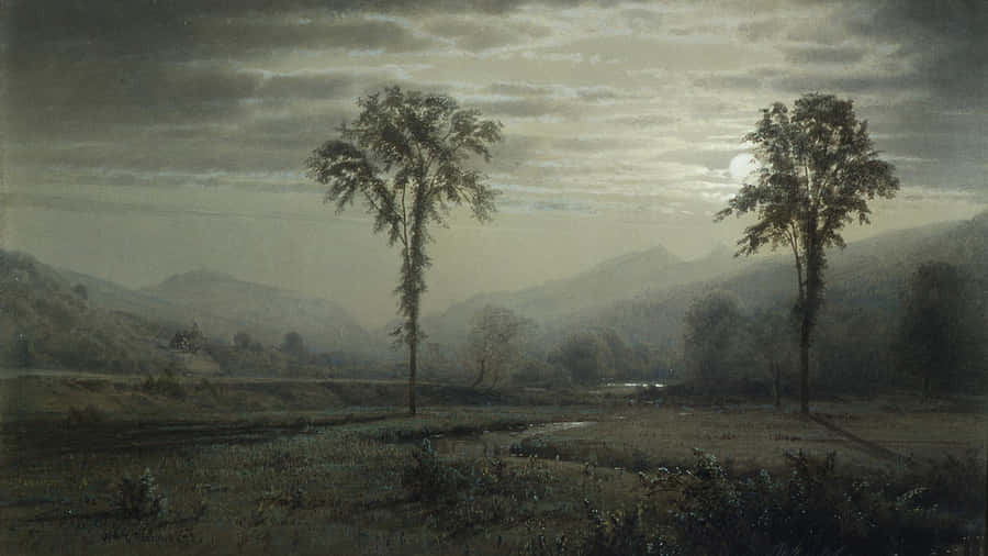 Oil On Canvas - Mona Lisa By Leonardo Da Vinci Wallpaper