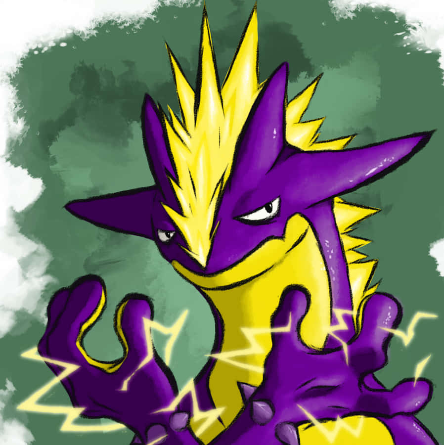 Oil Panting Of Toxtricity Wallpaper