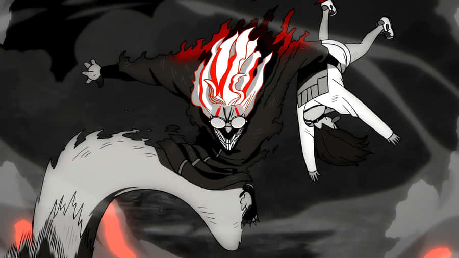 Okarun Versus Powerful Enemy Wallpaper