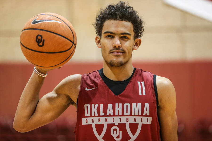 Oklahoma Basketball Trae Young Wallpaper