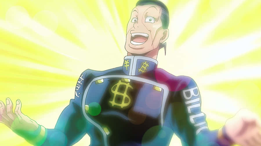 Okuyasu Nijimura Power Stance Wallpaper Wallpaper
