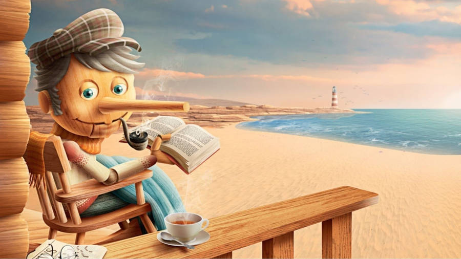 Old Pinocchio Wallpaper