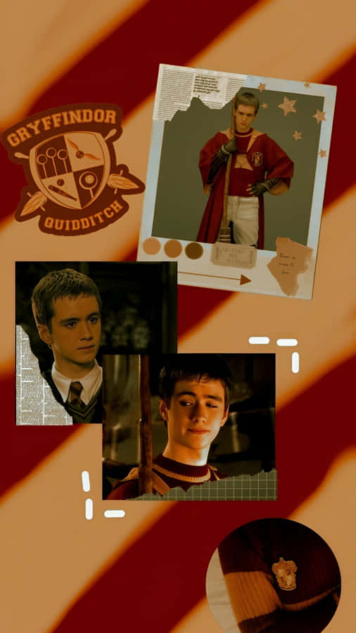Oliver Wood Gryffindor Captain Wallpaper