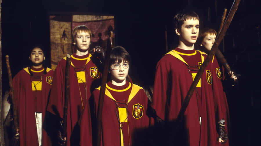 Oliver Wood Quidditch Captain Wallpaper