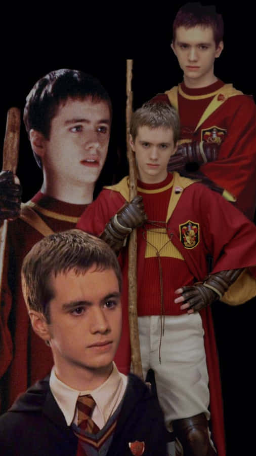 Oliver Wood Quidditch Captain Wallpaper