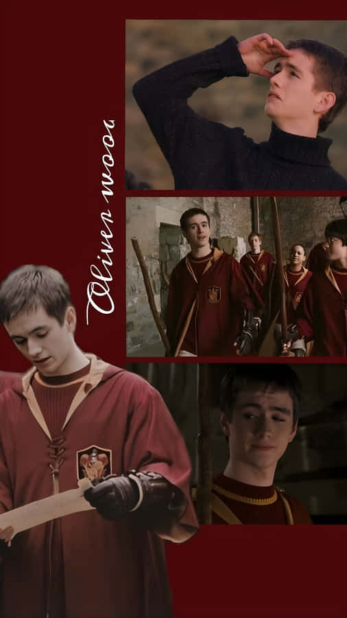 Oliver Wood Quidditch Captain Wallpaper