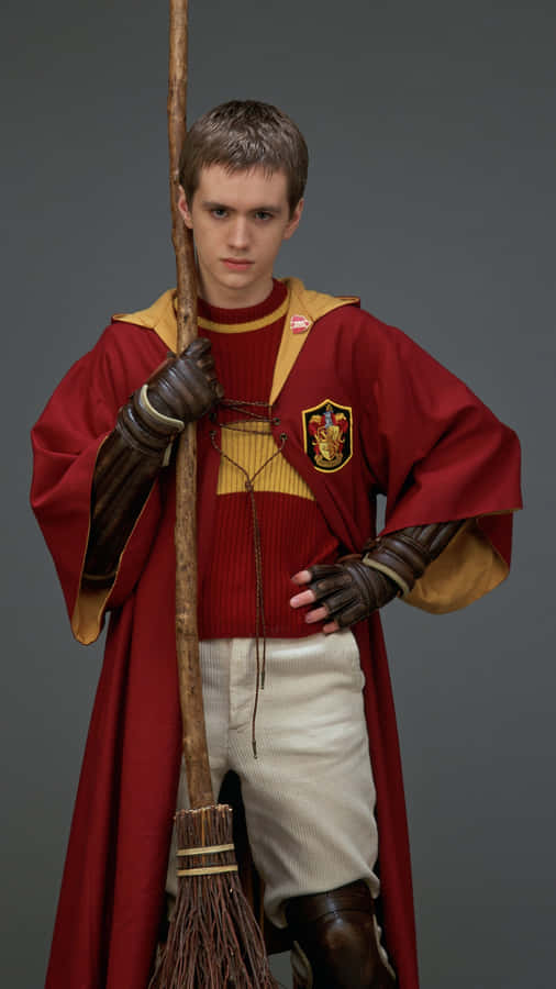Oliver Wood Quidditch Captain Wallpaper