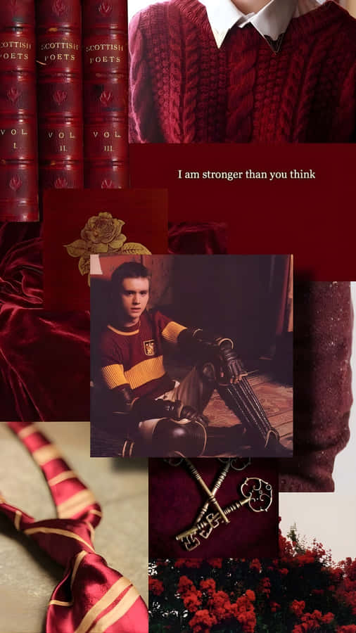 Oliver Wood Strength And Courage Wallpaper