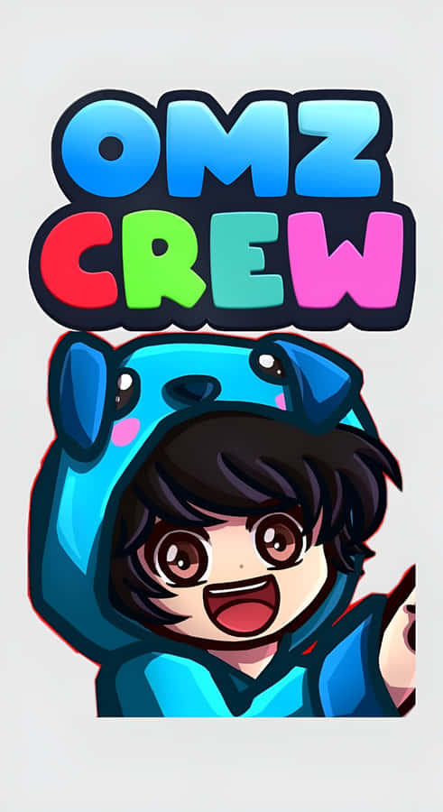 Omz Crew Logo Design Wallpaper