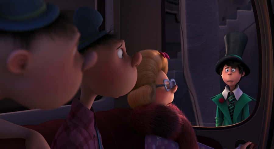 Onceler Encounter Animated Movie Scene Wallpaper