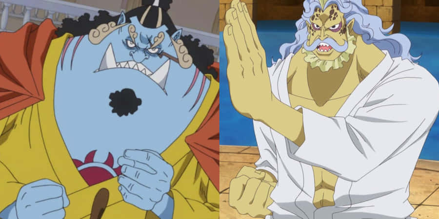 One_ Piece_ Fishman_ Karate_ Practitioners Wallpaper