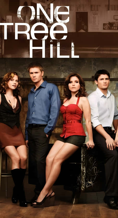 One Tree Hill Cast Drama Wallpaper