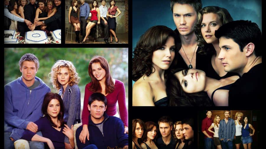 One Tree Hill Cast Moments Wallpaper