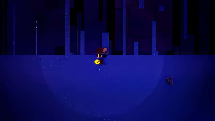 Oneshot Game Character Niko Night Scene Wallpaper