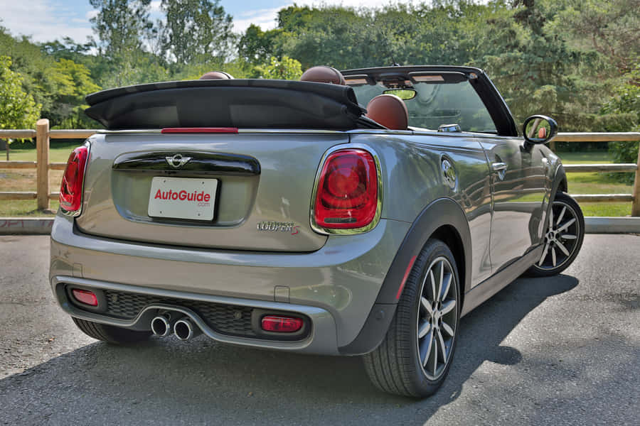 Open-top Excitement: The Mini Cooper S Convertible Wallpaper