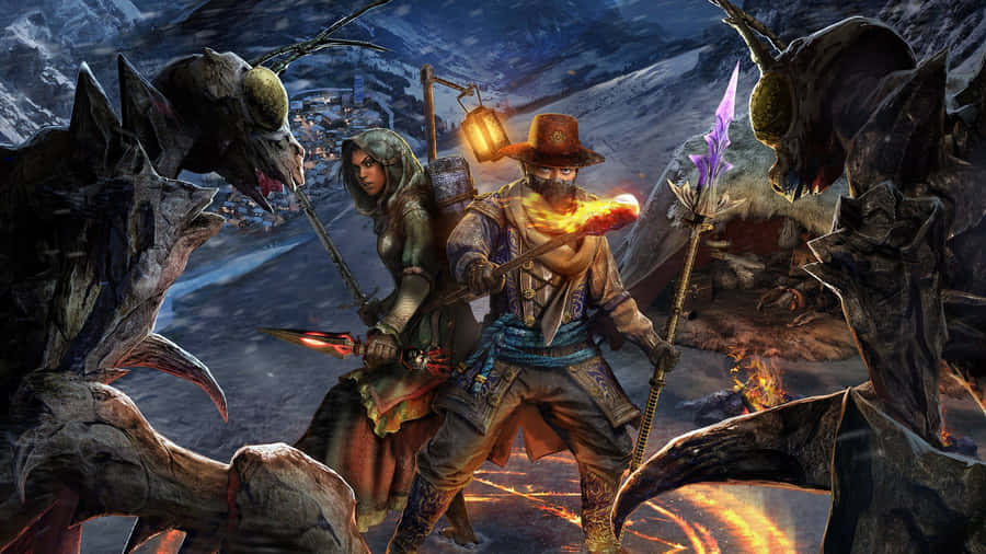 Open World Gaming Adventure Wallpaper