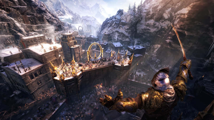 Open-world Gaming Landscape: Adventure Awaits Wallpaper