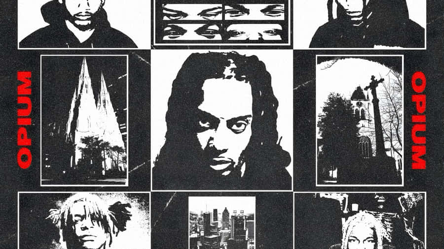 Opium Album Cover Art Wallpaper