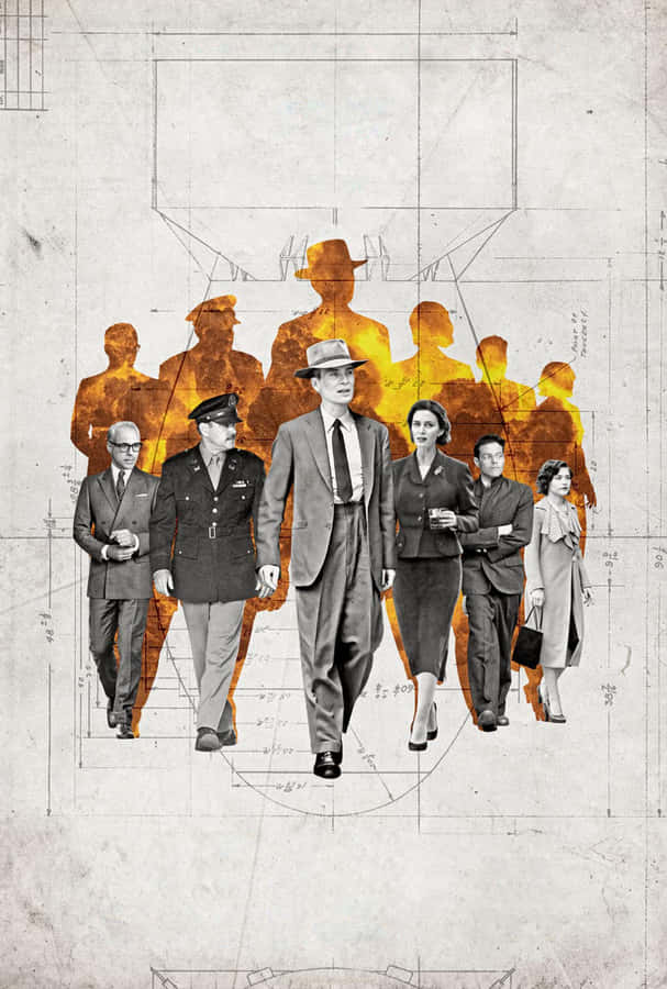 Oppenheimer Movie Concept Art Wallpaper