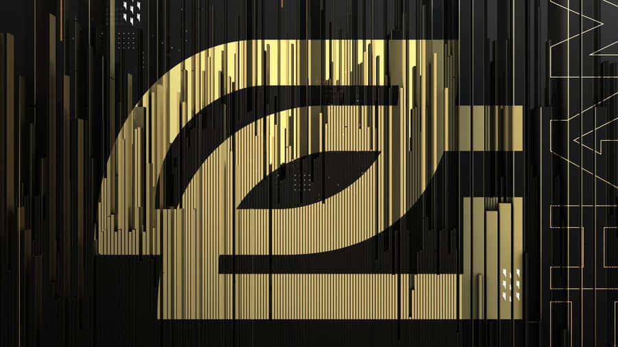 Optic Gaming Logo Abstract Art Wallpaper