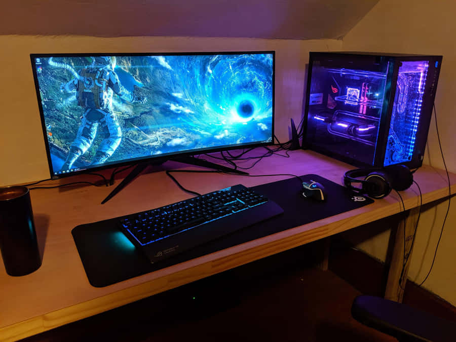 Optimizing Your Setup For The Ultimate Gaming Experience Wallpaper