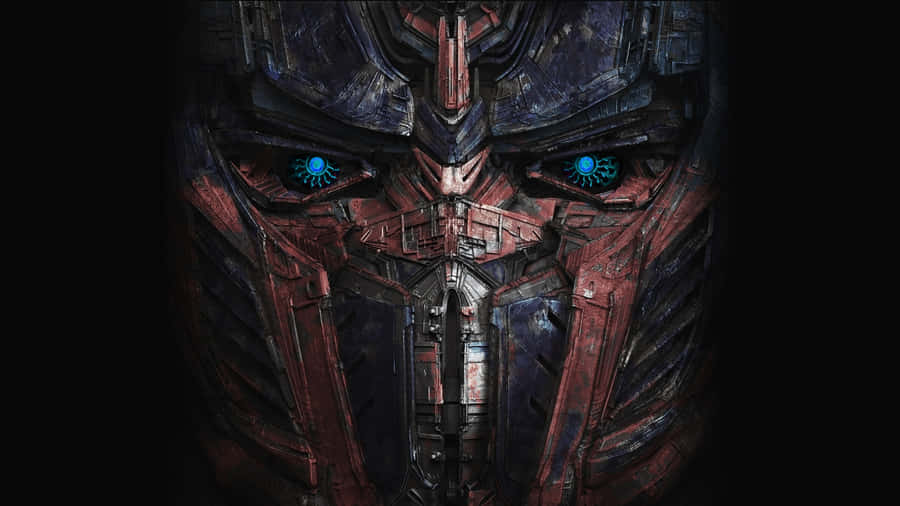 Optimus Prime Face Closeup Wallpaper