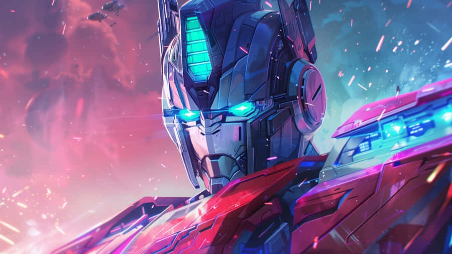 Optimus Prime Heroic Robot Wallpaper