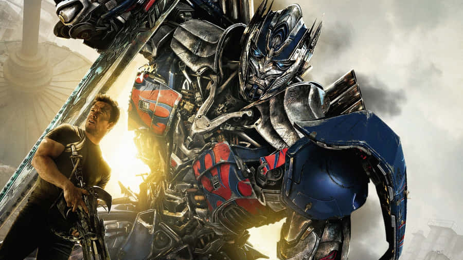 Optimus Prime Heroic Stance Wallpaper