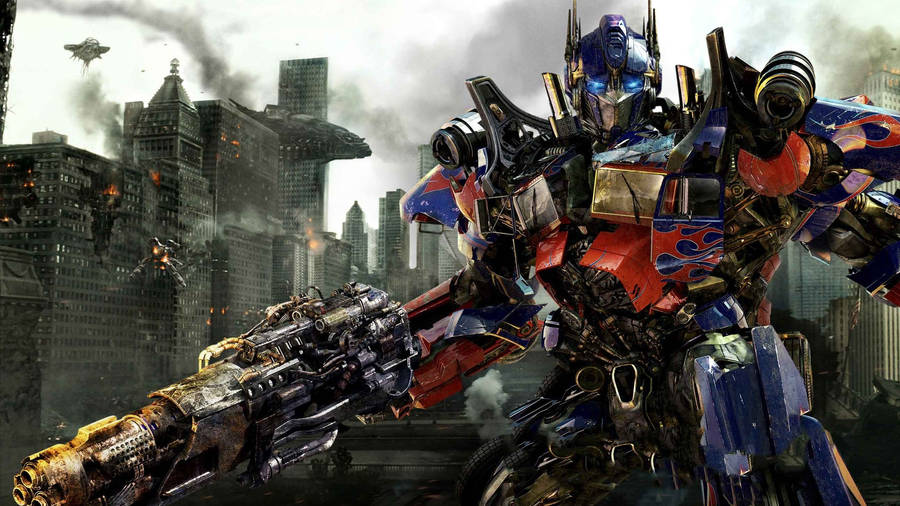 Optimus Prime Transformers Film Wallpaper