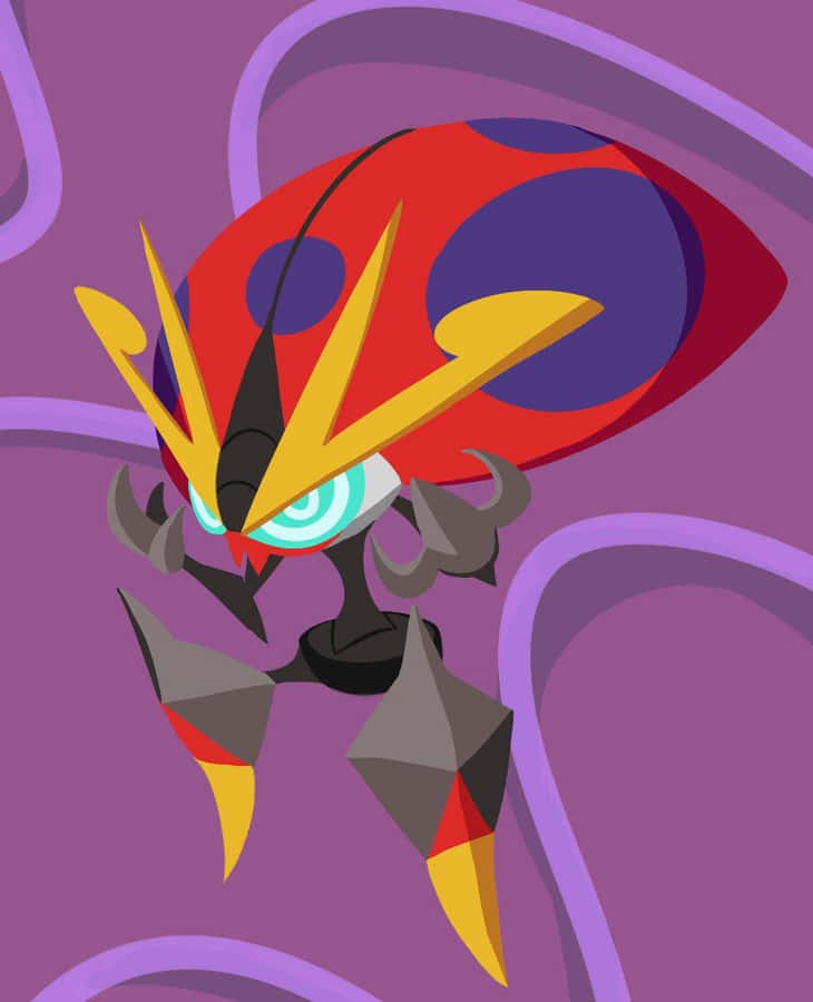 Orbeetle Pyschic Bug Pokémon Wallpaper