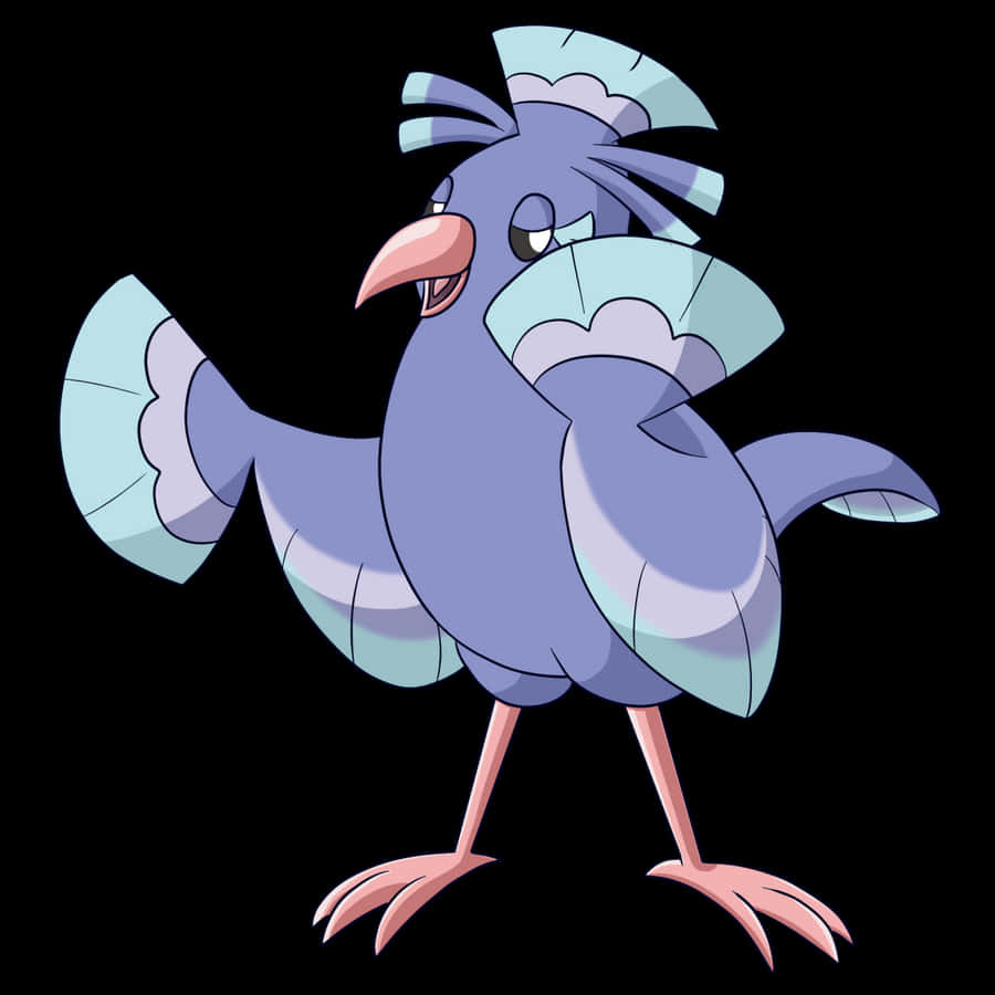 Oricorio Sensu Style Pose Wallpaper