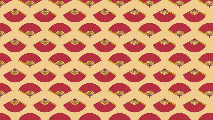 Oriental Geometric Pattern Wallpaper
